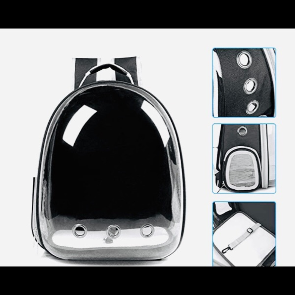 COPY - Pet Bubble Clear VIEW Get Set Go Travel Back Pack Carrier